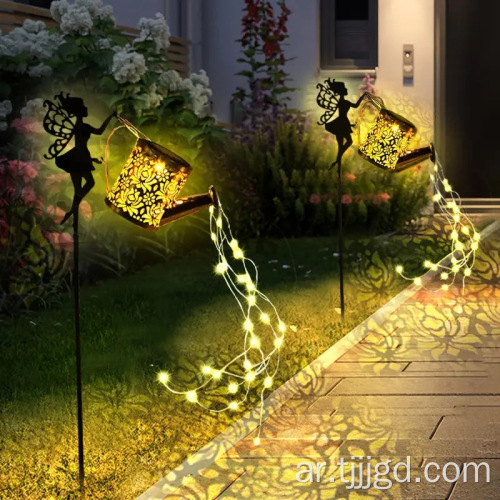 أضواء غلاية ملاك الحديقة الشمسية